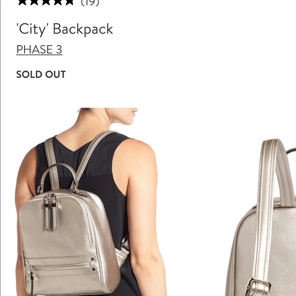Phase 3 City Backpack Metallic - Picture 2 of 4